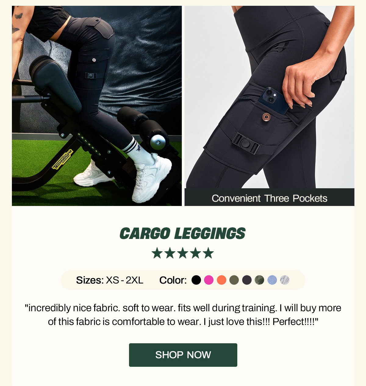 cargo leggings